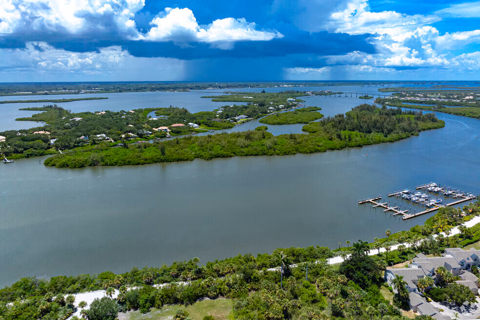 Aerial view of Wabasso, FL